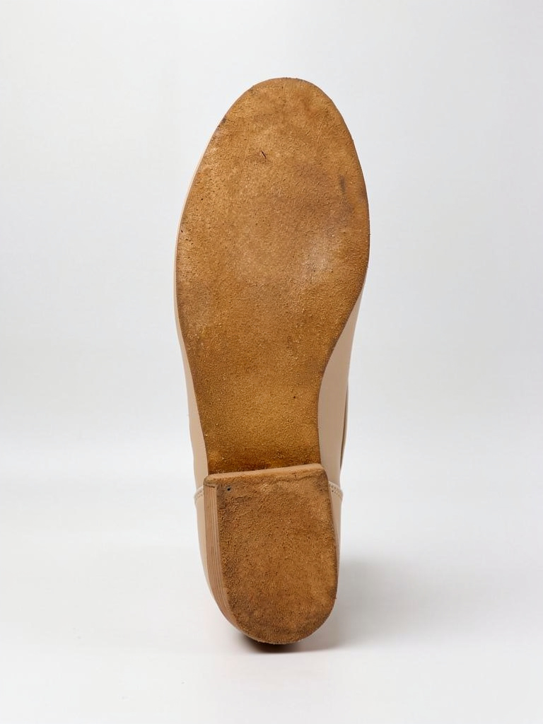 "Denise" Denim Blue Suede Sole